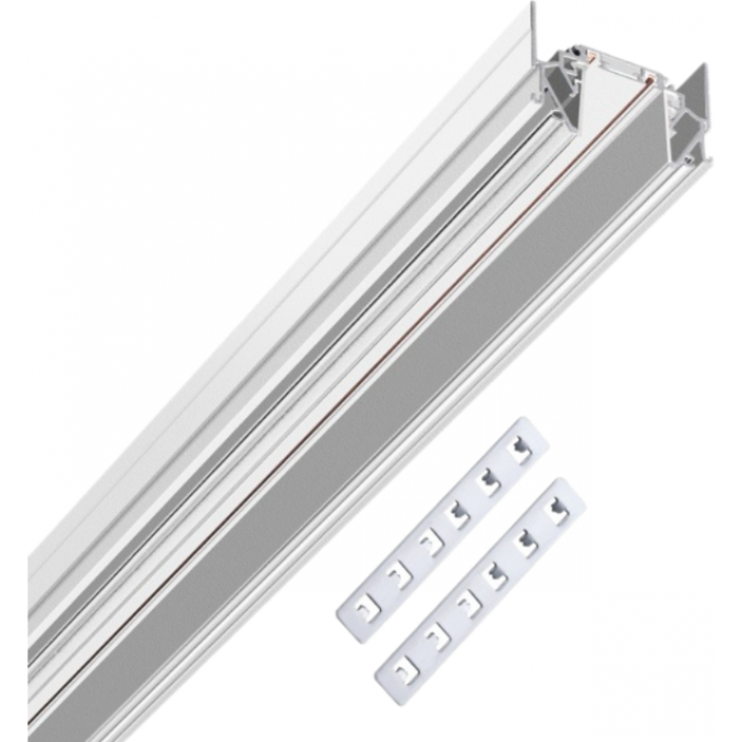 Шинопровод низковольтный 48V 2м белый Novotech SHINO FLUM 135202 NV-135202 Шинопровод низковольтный 48V 2м белый Novotech SHINO FLUM 135202 NV-135202