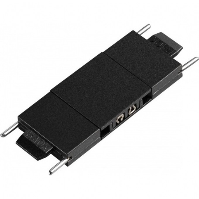 Соединитель с токопроводом NOVOTECH EASY 135268 SHINO NT24 прямой для низковольтного шинопровода IP20 24V черный NV-135268 Соединитель с токопроводом NOVOTECH EASY 135268 SHINO NT24 прямой для низковольтного шинопровода IP20 24V черный NV-135268